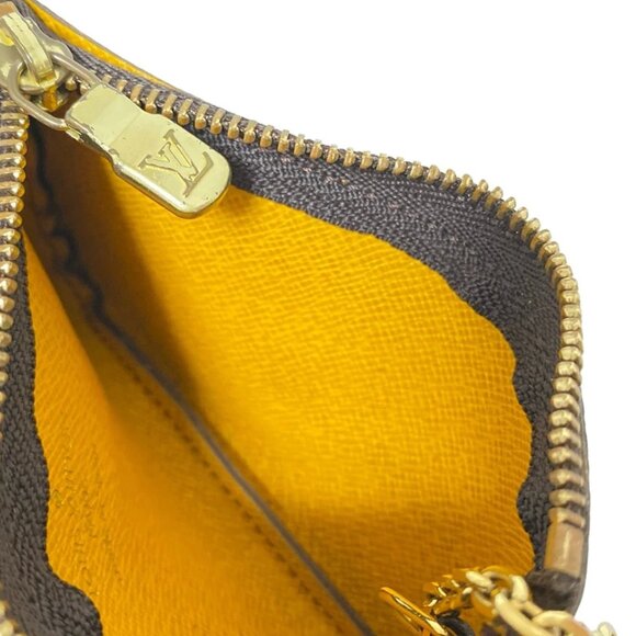 LOUIS VUITTON Pochette Cle Jaune Monogram Groom - Coin Case 357-073025 - Picture 6 of 7
